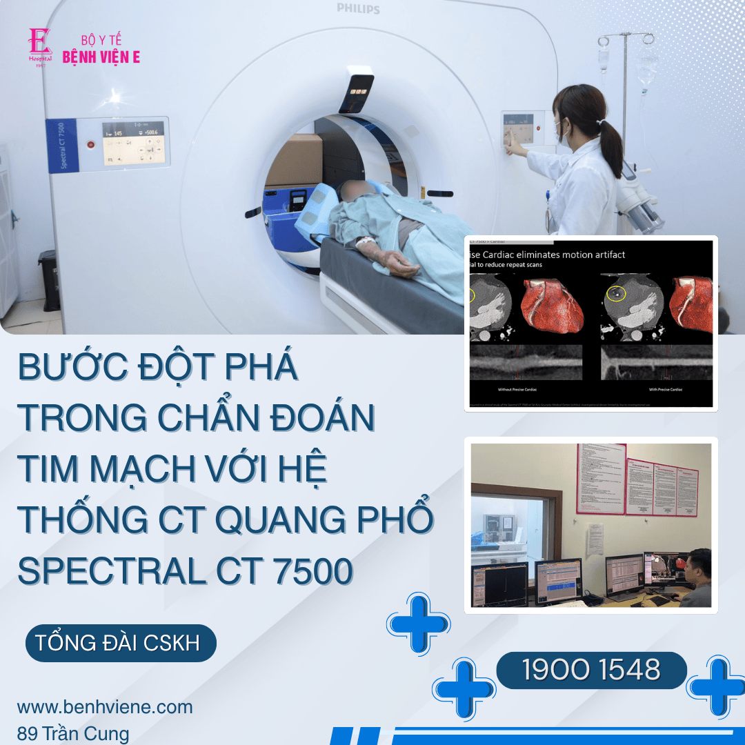 BƯỚC ĐỘT PHÁ TRONG CHẨN ĐOÁN TIM MẠCH VỚI HỆ THỐNG CT QUANG PHỔ SPECTRAL CT 7500
