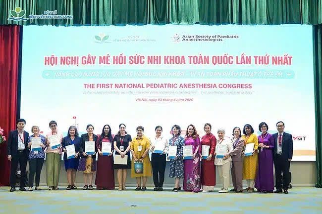 Lần đầu tiên tổ chức Hội nghị Gây mê Hồi sức Nhi khoa toàn quốc tại Bệnh viện Nhi Trung ương: Nâng cao năng lực chuyên môn, hướng tới an toàn phẫu thuật cho trẻ em