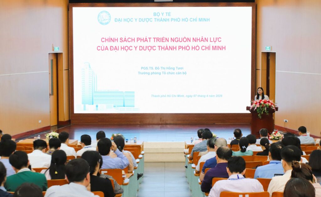 ĐẠI HỌC Y DƯỢC TPHCM TRIỂN KHAI CHIẾN LƯỢC PHÁT TRIỂN NGUỒN NHÂN LỰC HƯỚNG TỚI MỤC TIÊU VÀO TOP 100 TRƯỜNG ĐẠI HỌC LĨNH VỰC KHOA HỌC SỨC KHỎE HÀNG ĐẦU CHÂU Á