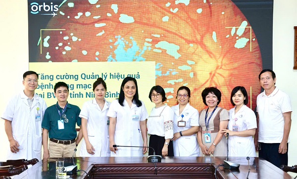 TĂNG CƯỜNG HỢP TÁC VỚI TỔ CHỨC ORBIS QUỐC TẾ TRONG CHĂM SÓC MẮT